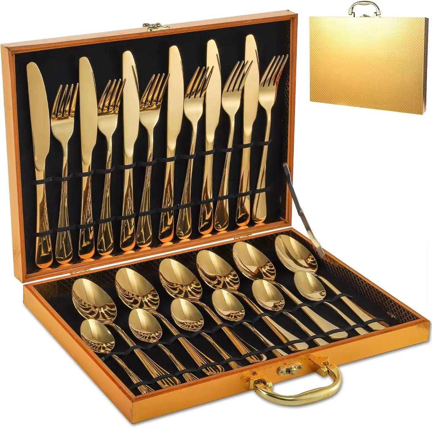 24-Piece Cutlery Set — Service for 6, Gift Box