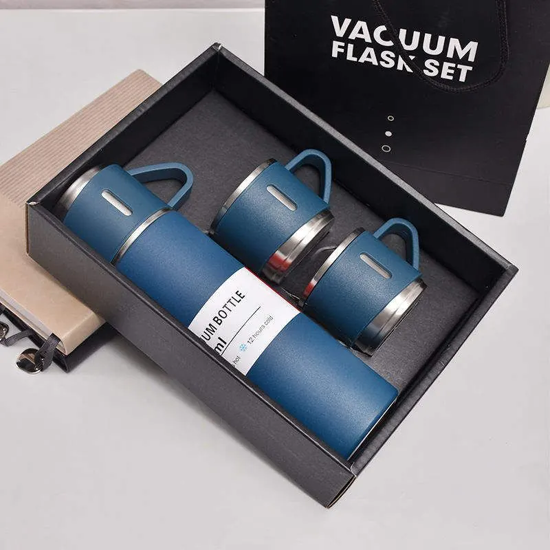 Vacuum Flask Gift Set — Thermal Bottle