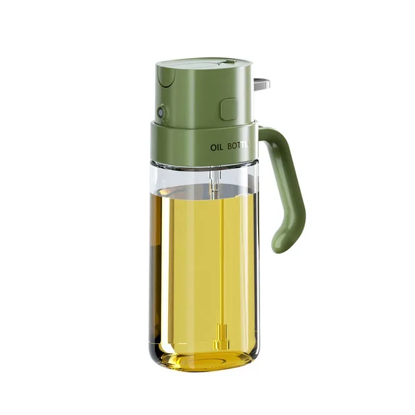 Glass Oil Dispenser Bottle — Spray or Pour