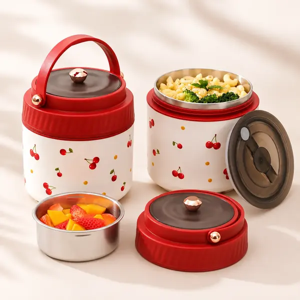316 Insulated Lunch Box 1200ml — Leakproof