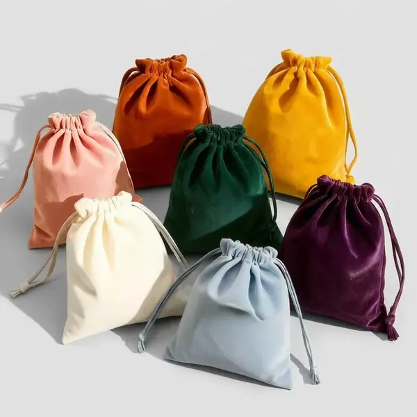Custom Velvet Pouches — Jewelry Packaging OEM