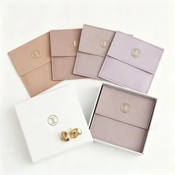Microsuede Snap Pouches — Jewelry Bulk